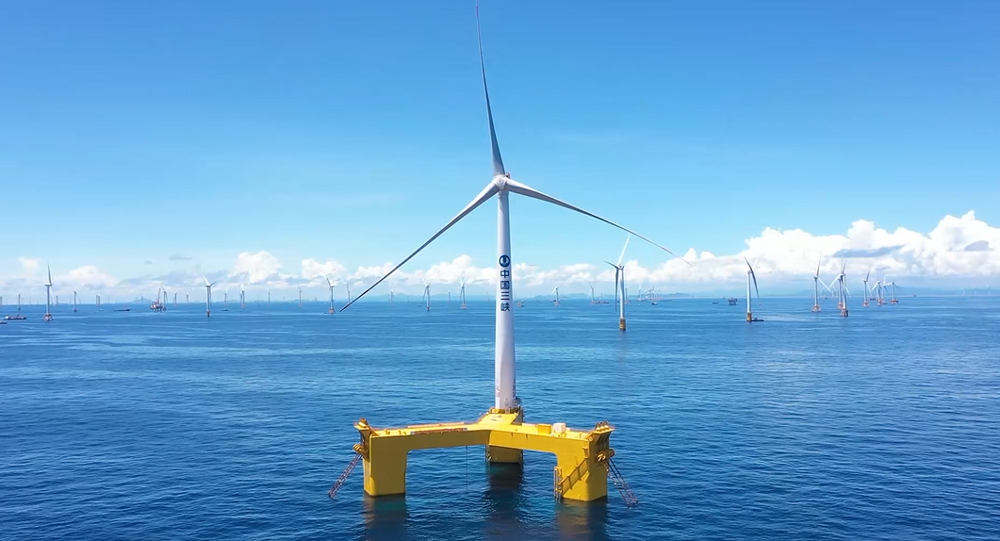 【Congratulations】The world's first typhoon-resistant floating offshore wind turbine is connected to the grid