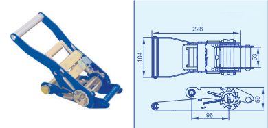 LS04 Cargo Lashing Belt