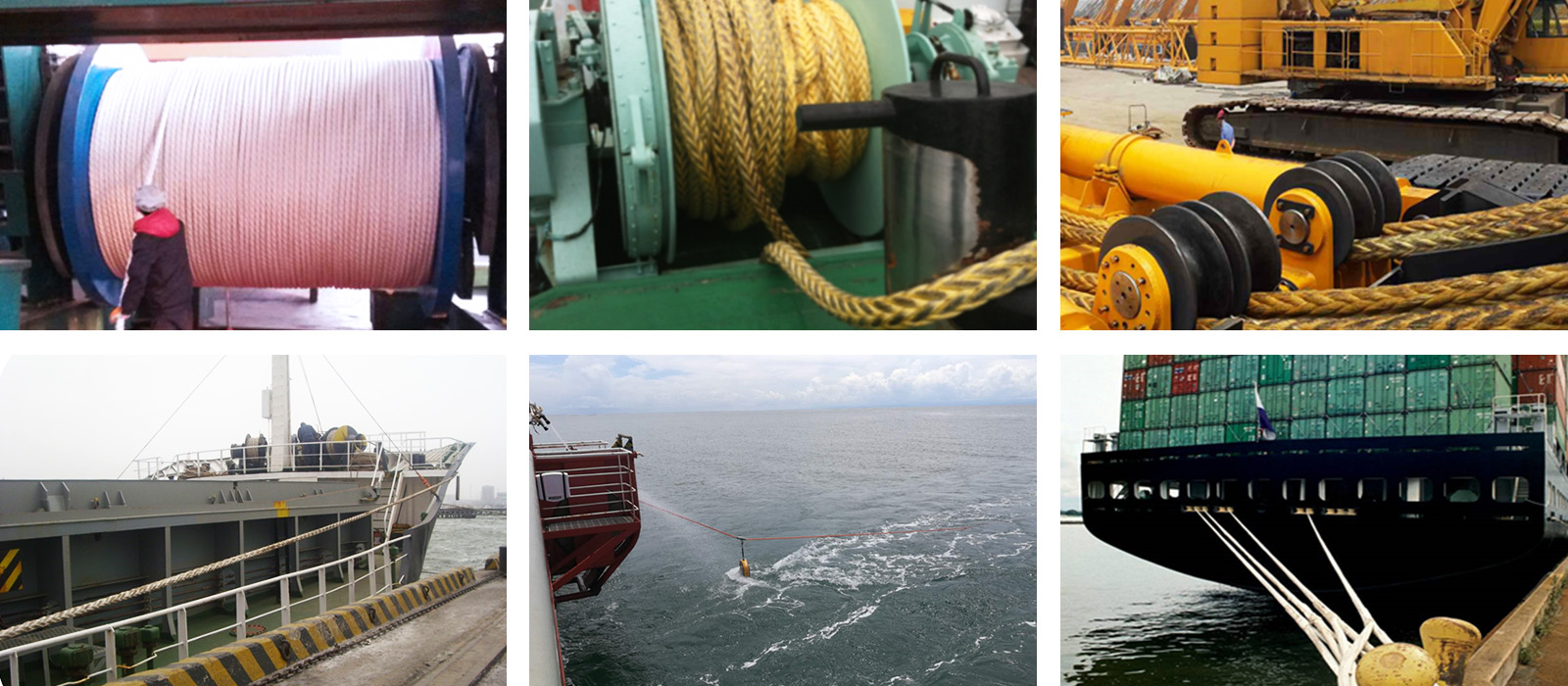 Double Fiber Braided Mooring Rope