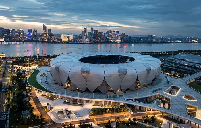 Juli Sling assists in constructing the Hangzhou Olympic Sports Centre Stadium Successfully!