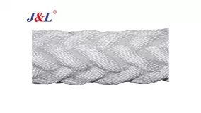 Double Fiber Braided Mooring Rope of Polyester And Polyolefin