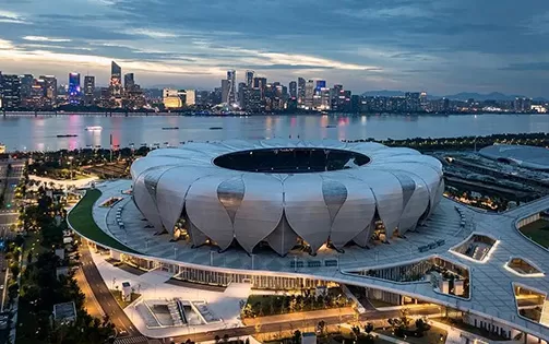 Juli Sling assists in constructing the Hangzhou Olympic Sports Centre Stadium Successfully!